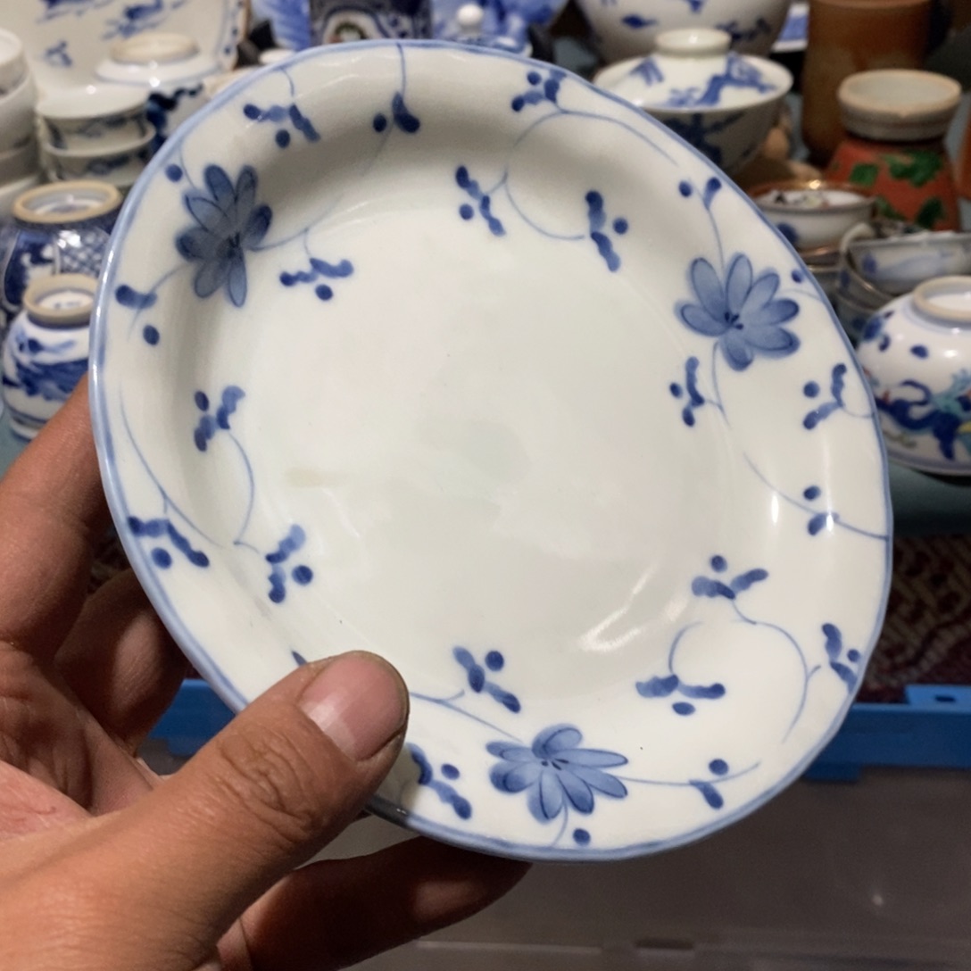 瓷片舶来瓷器满28包邮当日凑单