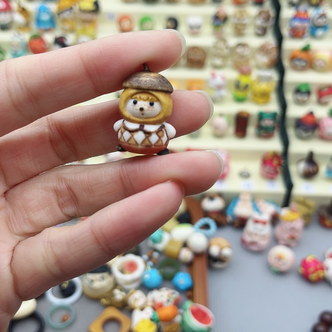 鹿角雕刻文玩配件