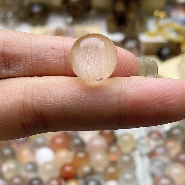 未镶嵌颈饰水晶单珠