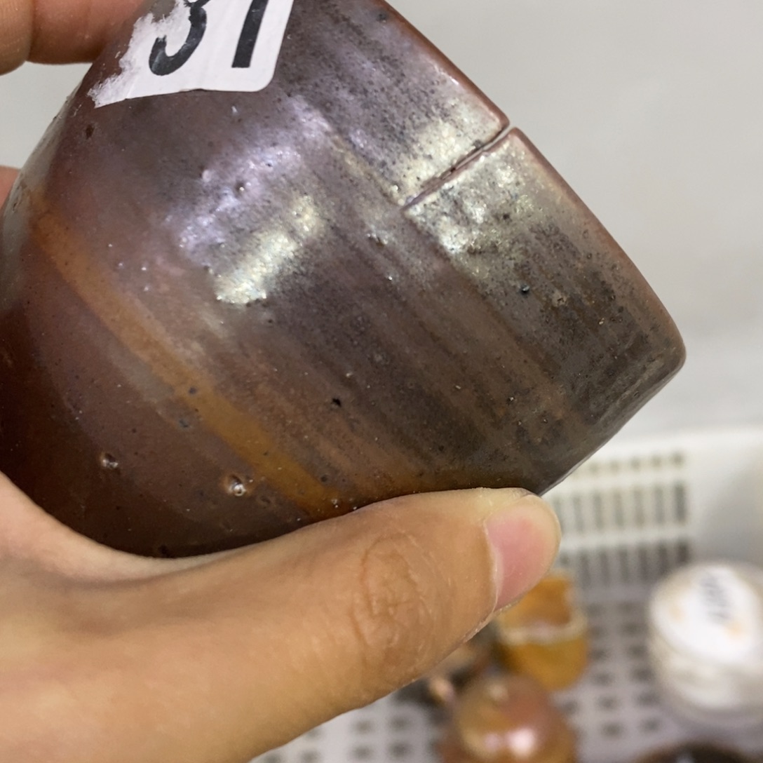 陶园柴烧，精品高货。31瑕疵摆件