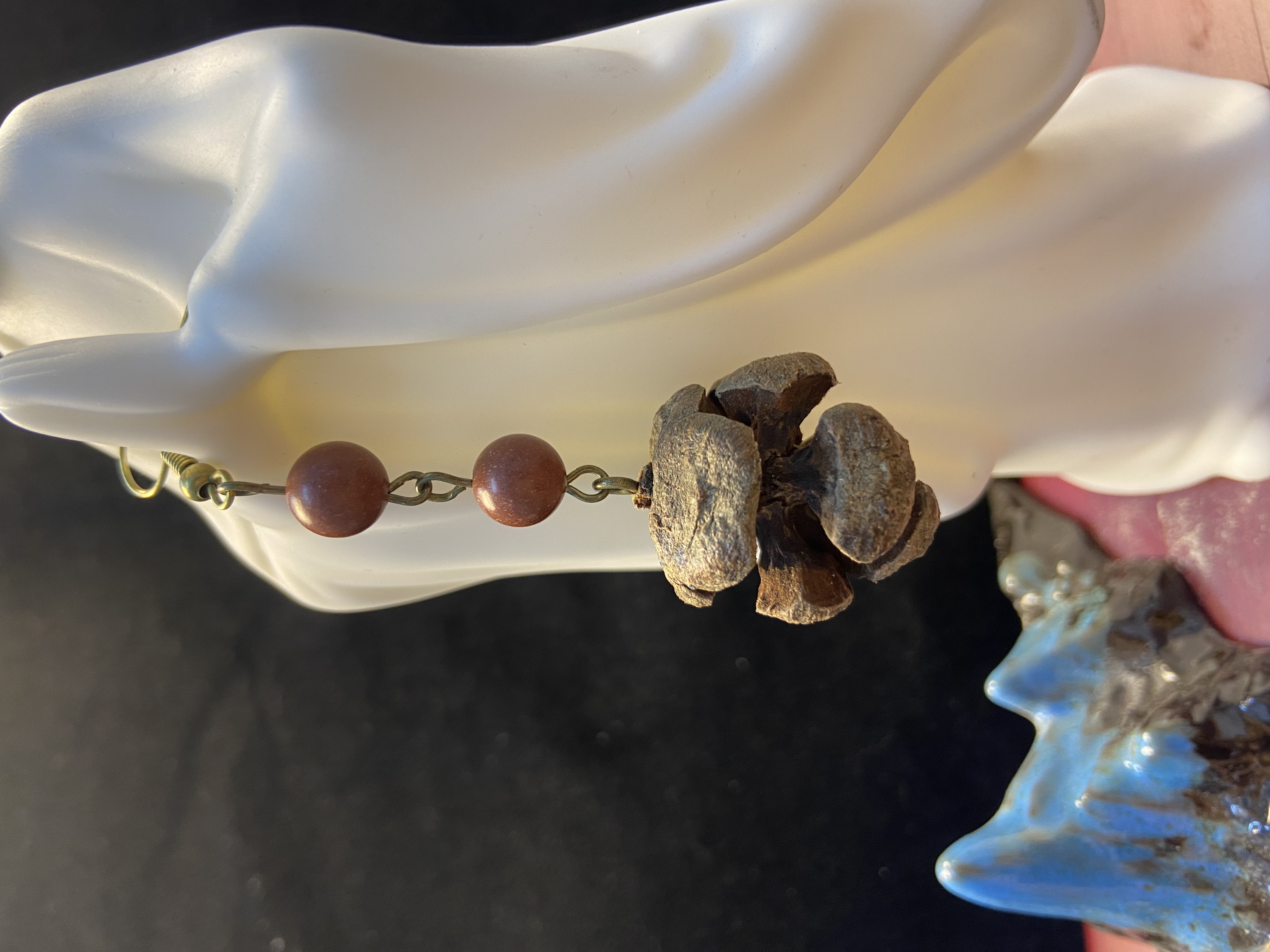 【植物果实】非遗古法天然合香耳环