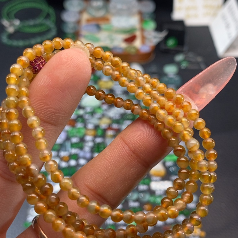 【闪购商品】翡翠挂件未镶嵌珠串