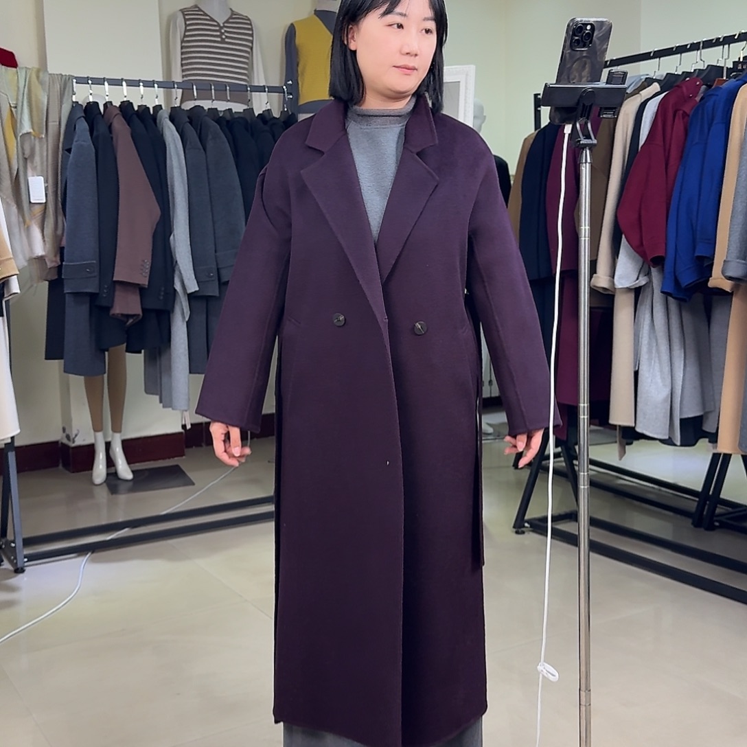 纯羊绒大衣M码110-120斤032