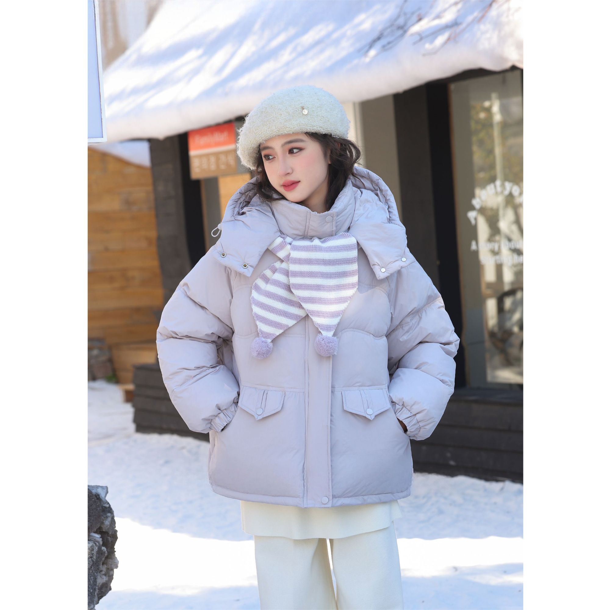 【恬颖KIDS】女童棉服冬装2025新款洋气儿童装超好看加厚棉衣袄