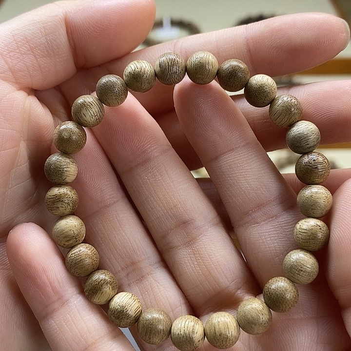 沉香手串天然野菩萨棋0.75