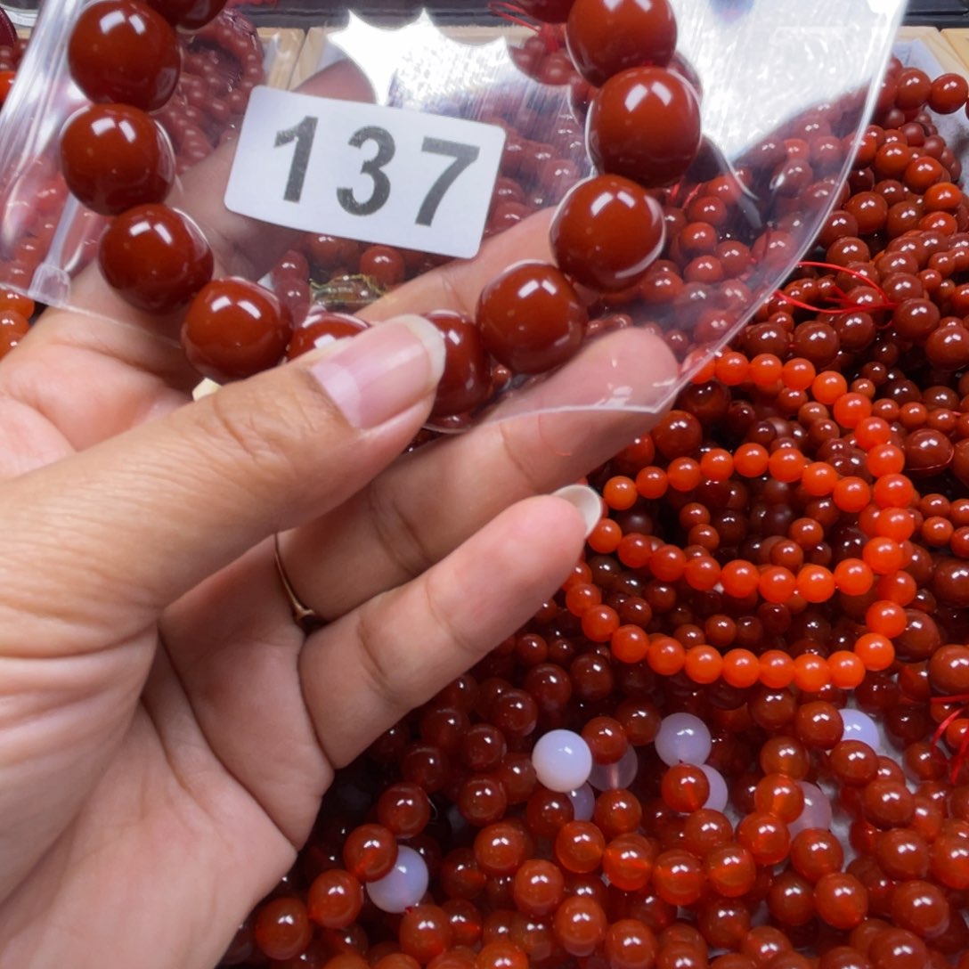 玛瑙/玉髓手链合金测**试