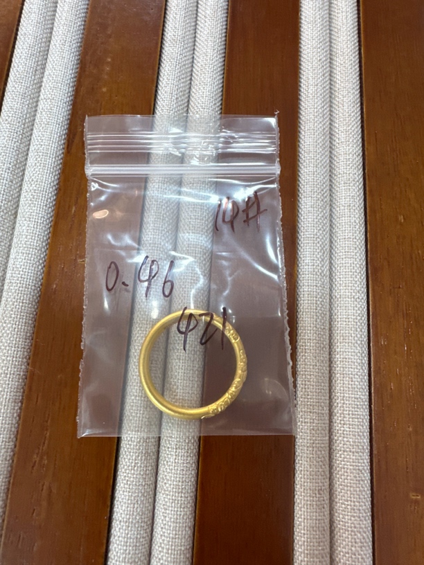 0.46 足金999 樱花繁华戒指 14圈口