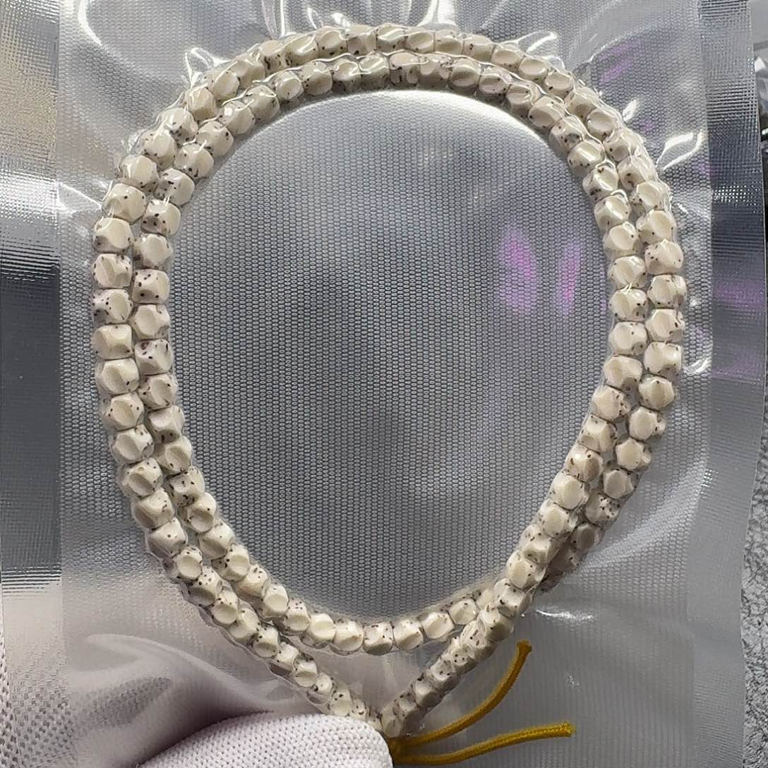 星月菩提手串星月菩提6*5原生态巧克力无相