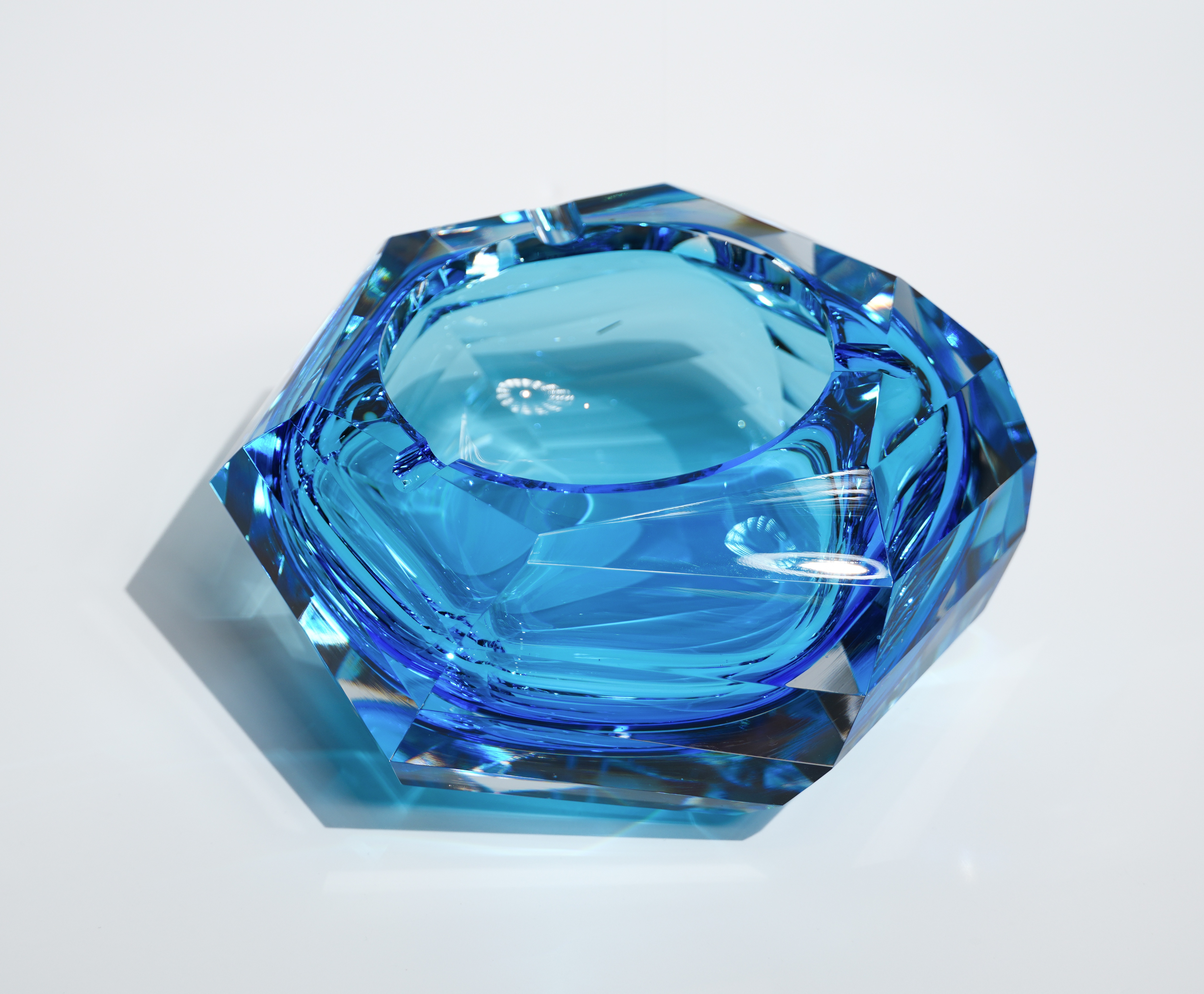 烟灰缸【螺母】造物空间美学高档水晶琉璃轻奢简约创意