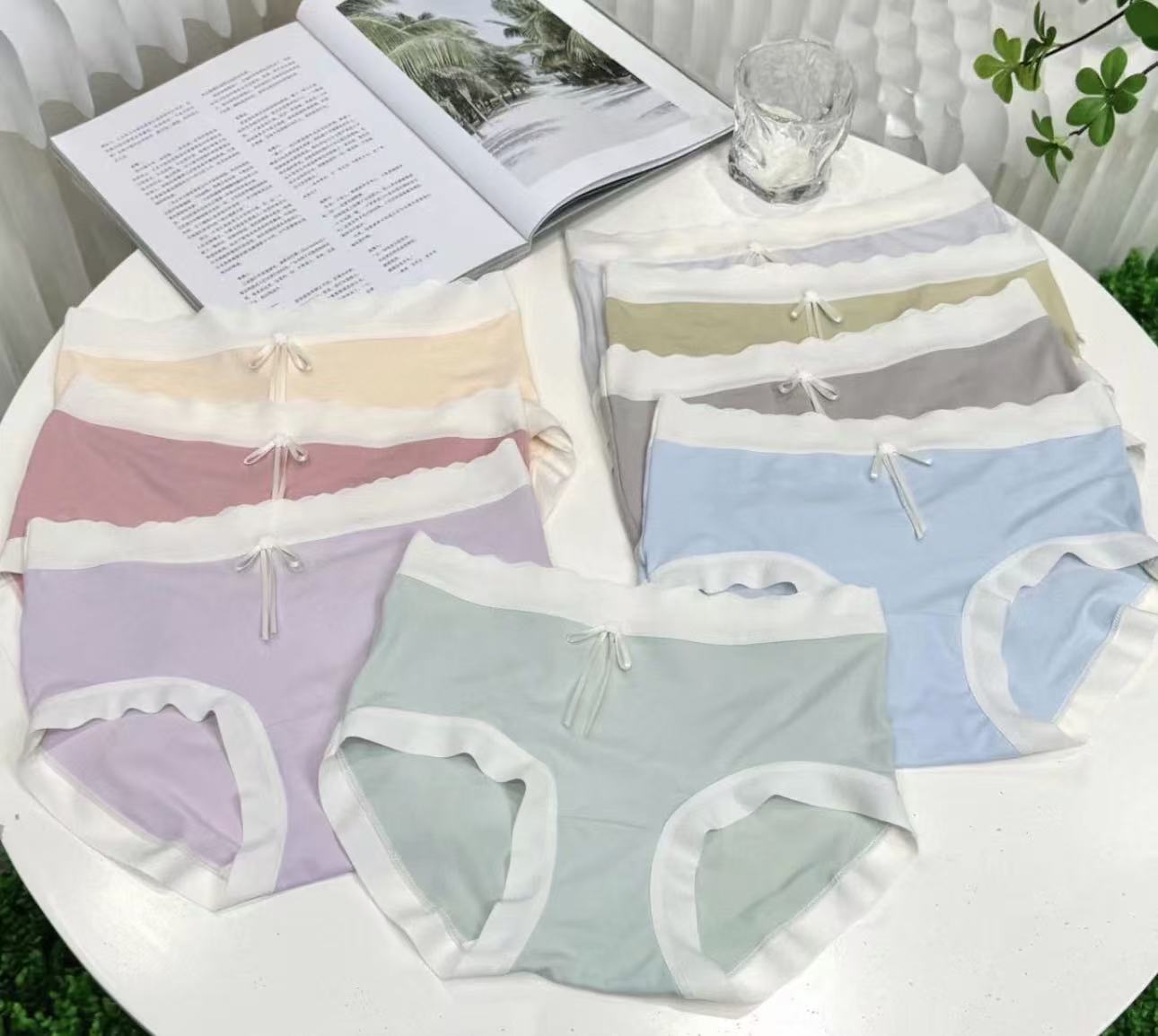 【俐32】女士内裤秋冬新款三角短裤