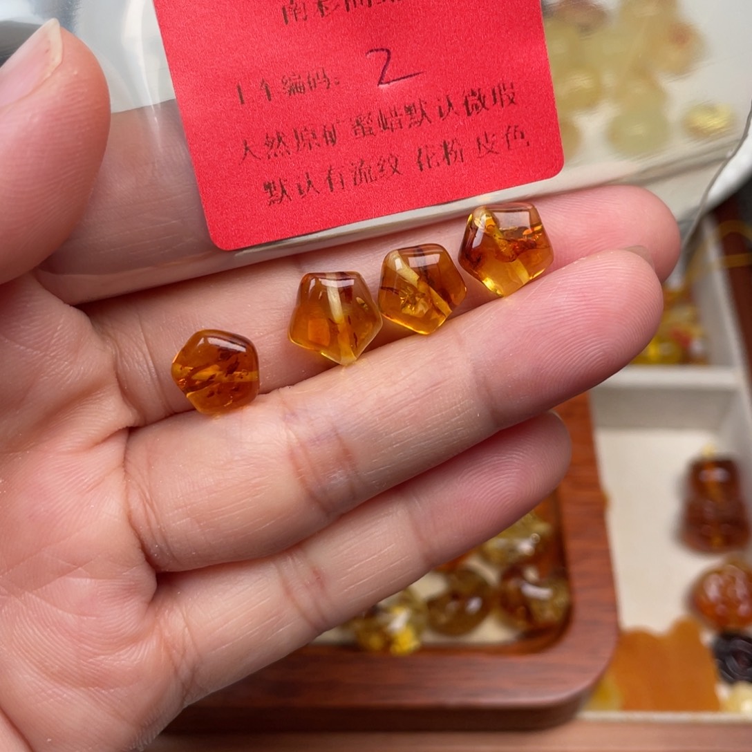 裸石琥珀未镶嵌2，