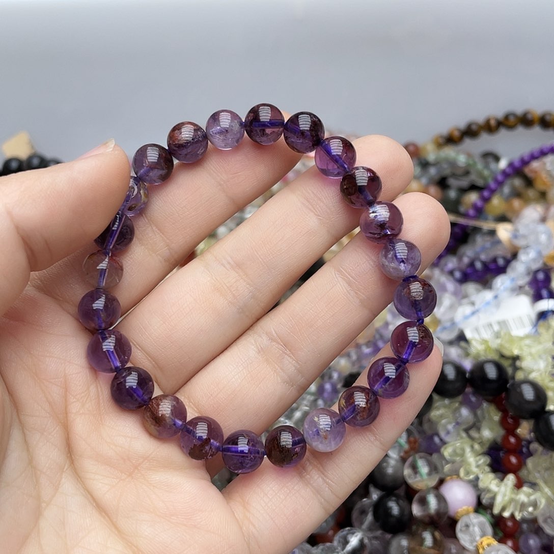 水晶手链未镶嵌紫水晶