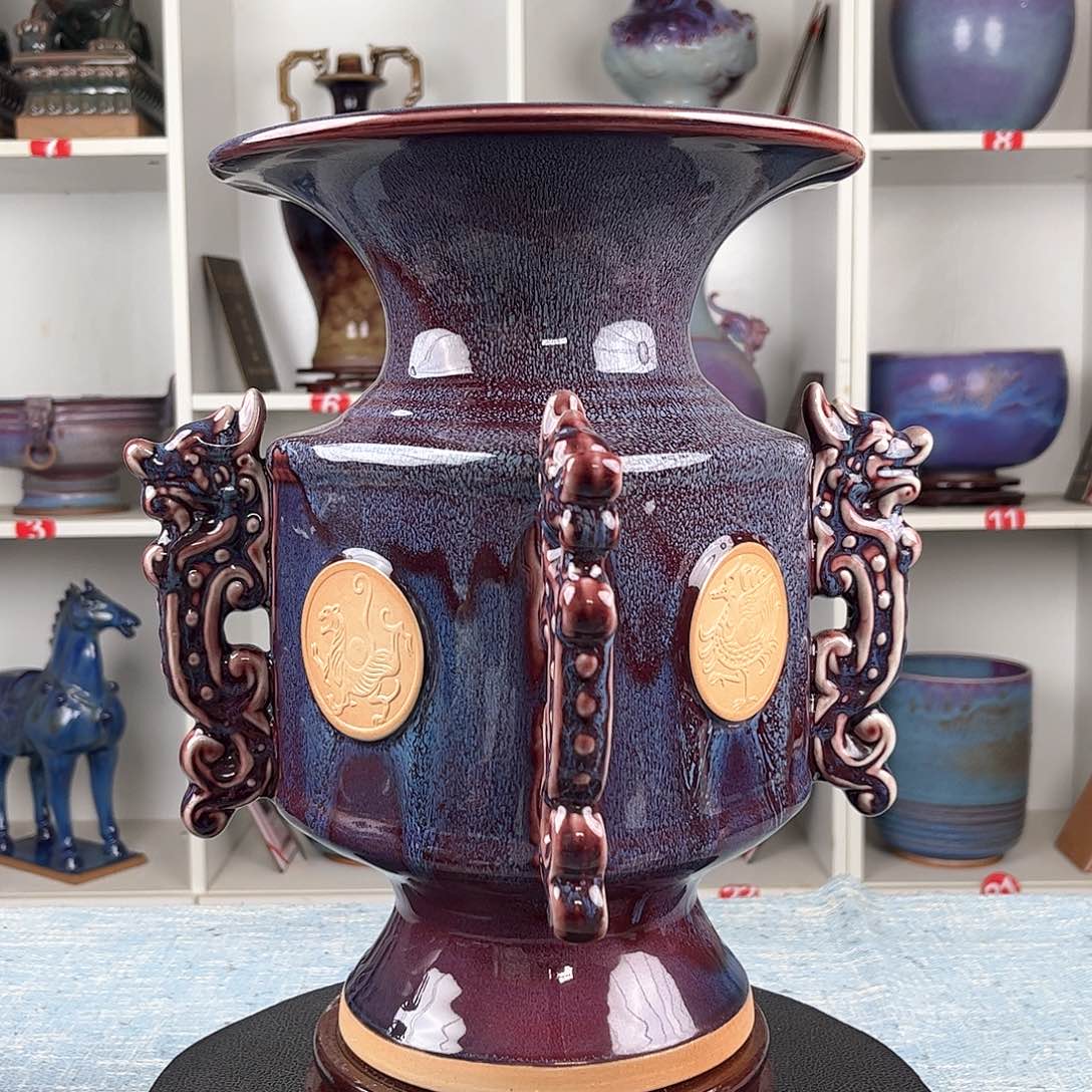 瓷片摆件……如意尊……