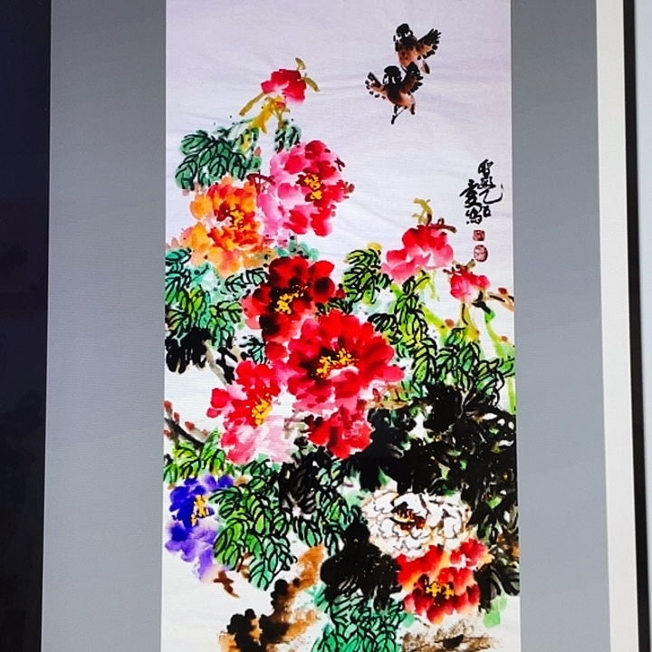 国画张圣敏先生纯手绘作品