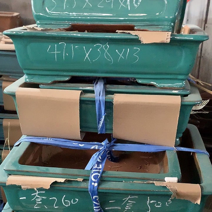 花盆紫砂紫砂长方拍一发二