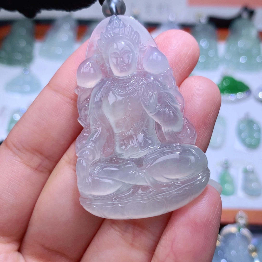 颈饰未镶嵌翡翠渡母
