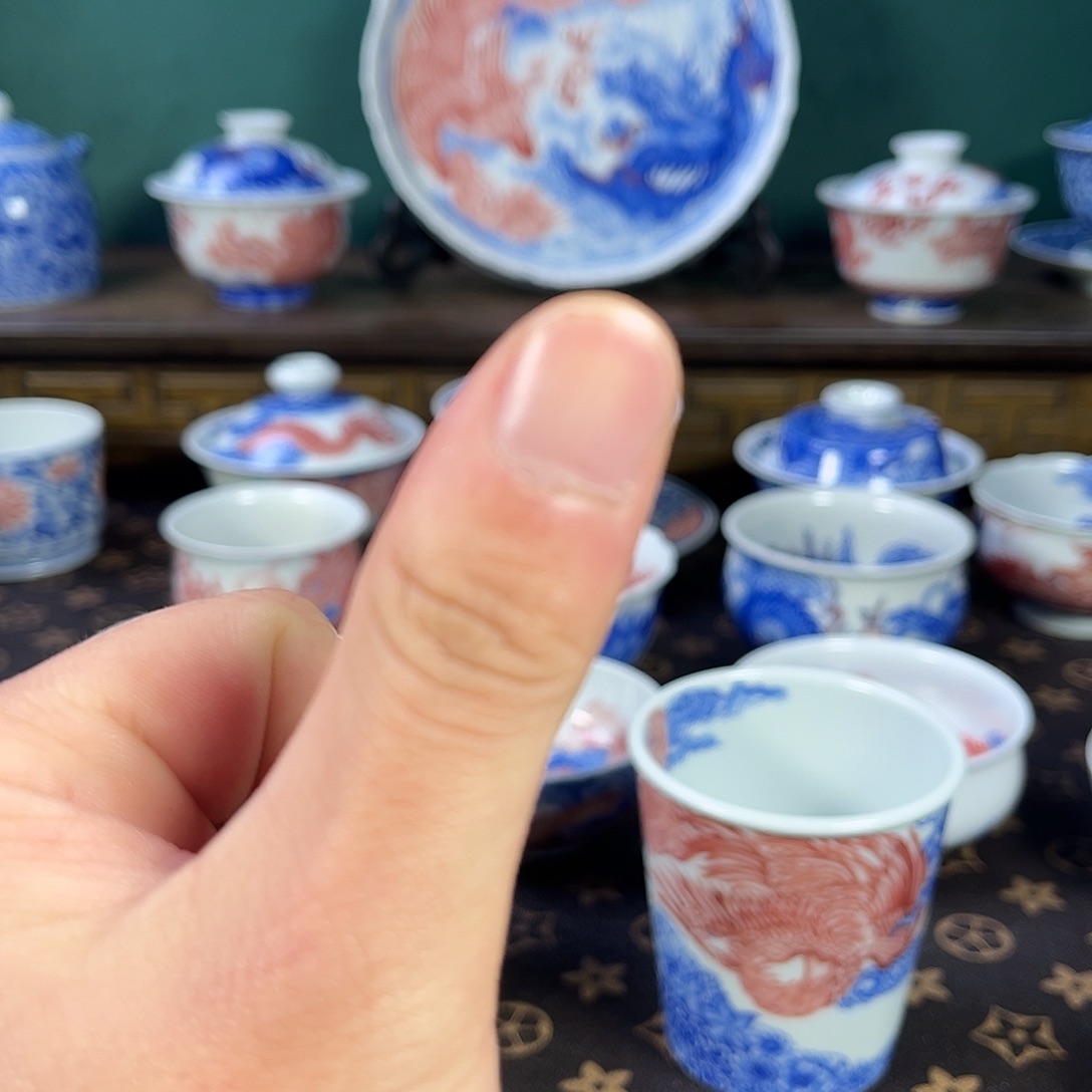 瓷片陈*男景德镇手工手绘