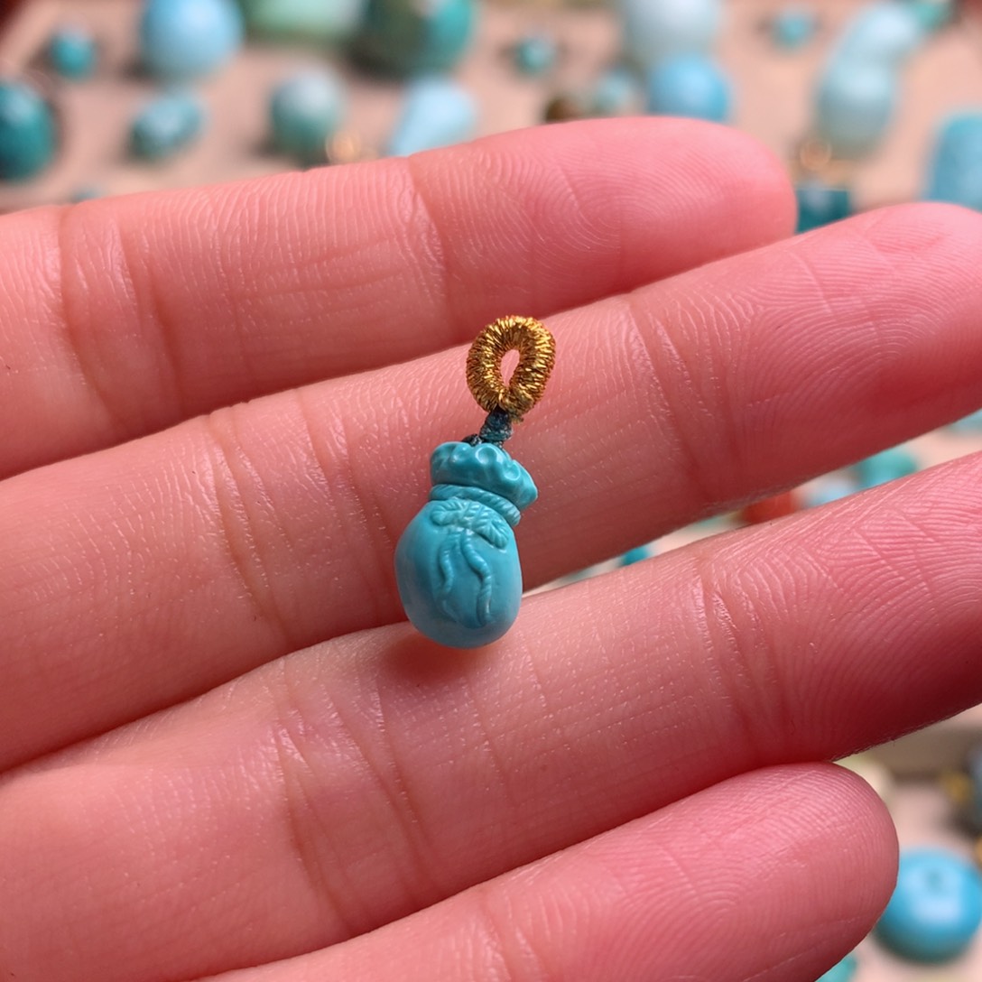 绿松石珠宝奇石未镶嵌