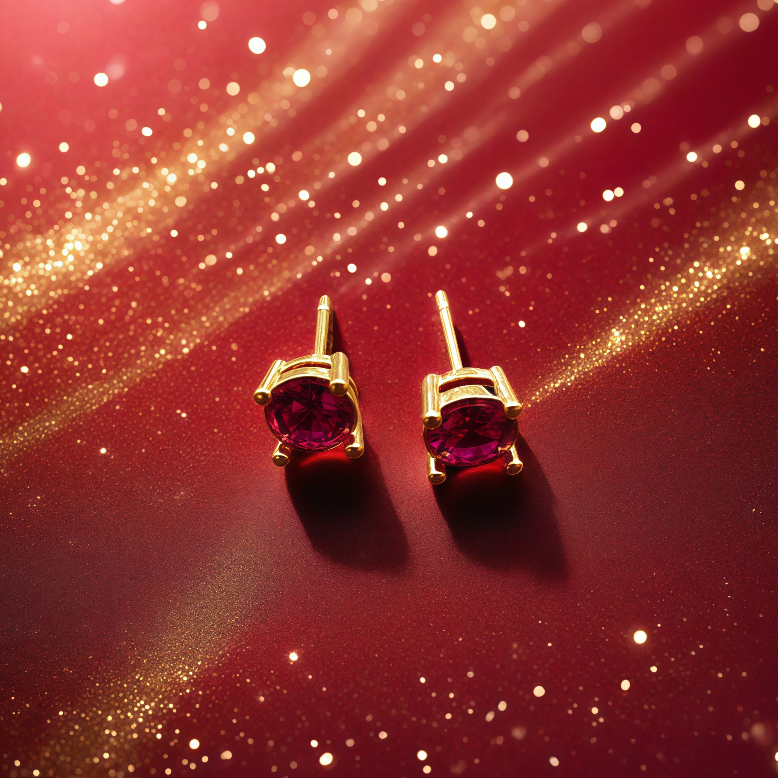 【YK】18K金火柴耳钉配件