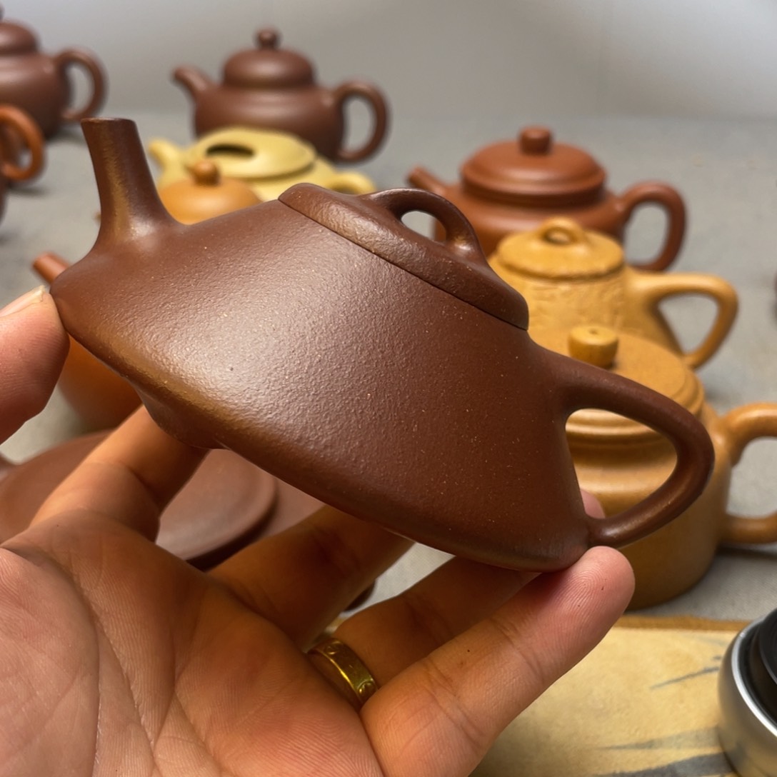 紫砂茶壶无**凉全手合瓢