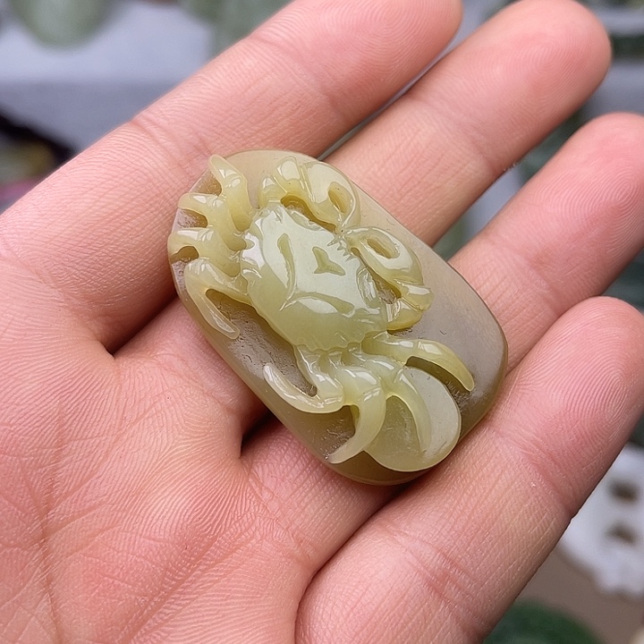 和田玉吊坠(不含链)未镶嵌?***