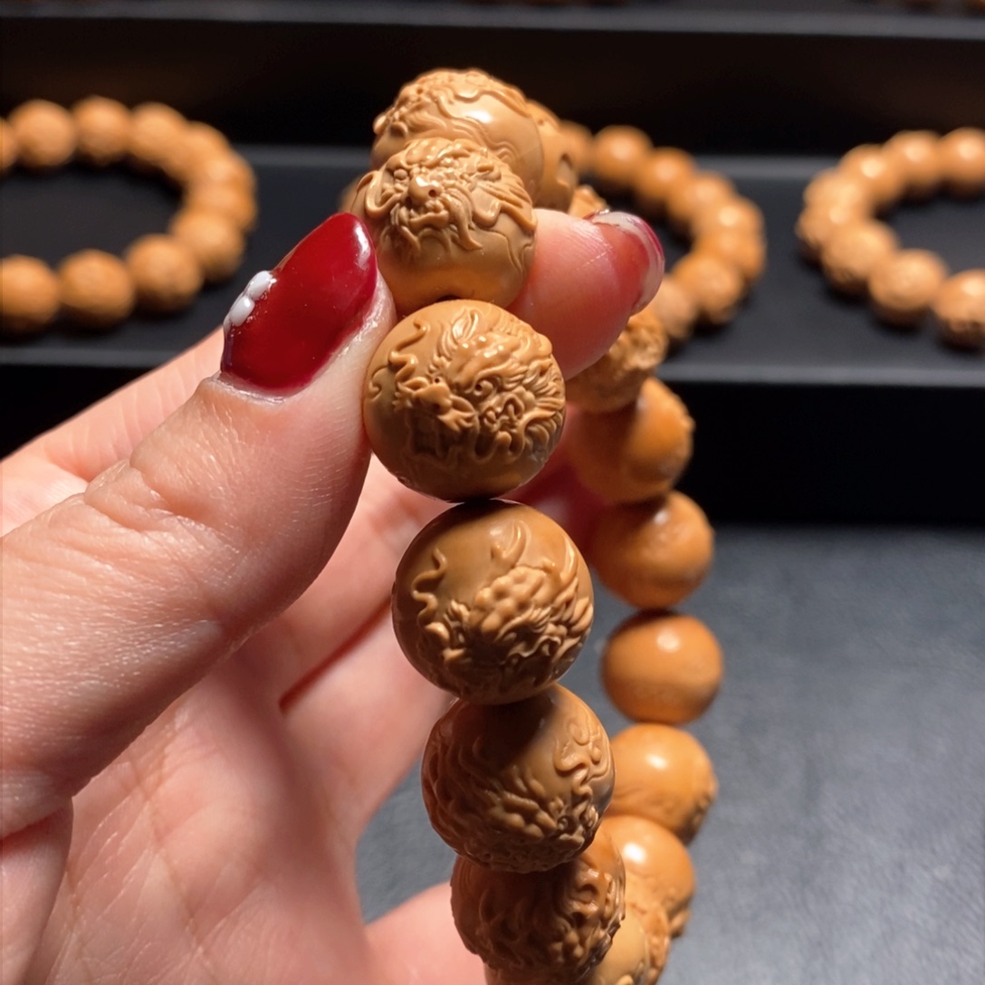 猴头核桃手串咖****)祥云龙