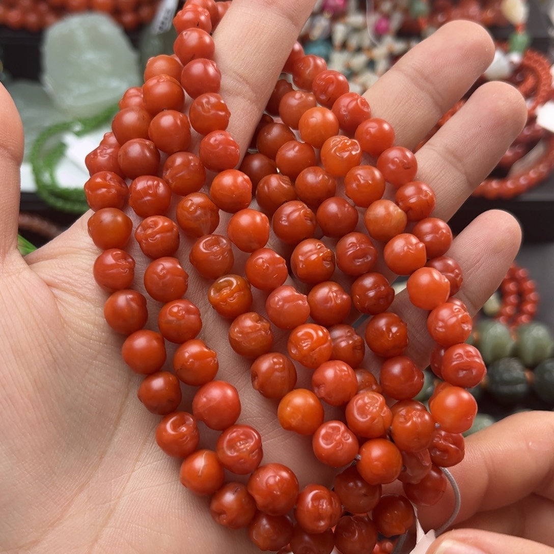 南红玛瑙未镶嵌珠宝奇石