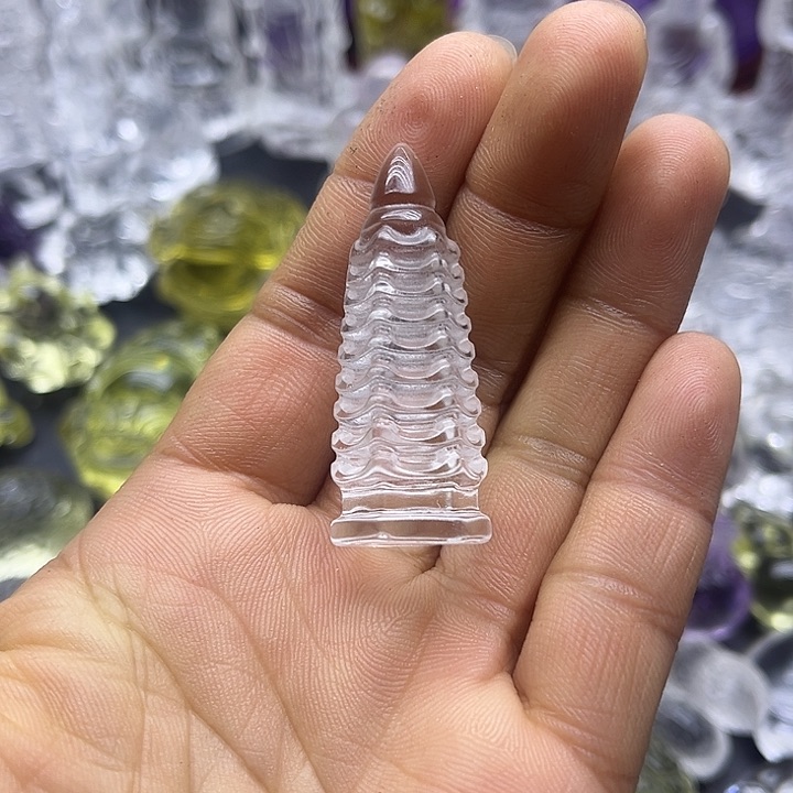 水晶摆件未镶嵌吉**怡摆件
