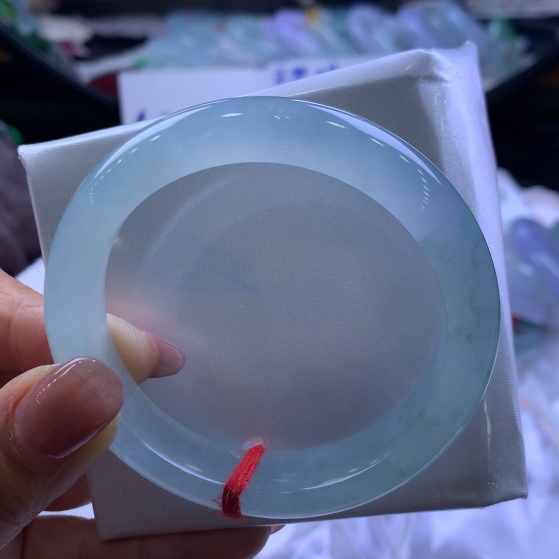 翡翠手镯未镶嵌俩****5657正