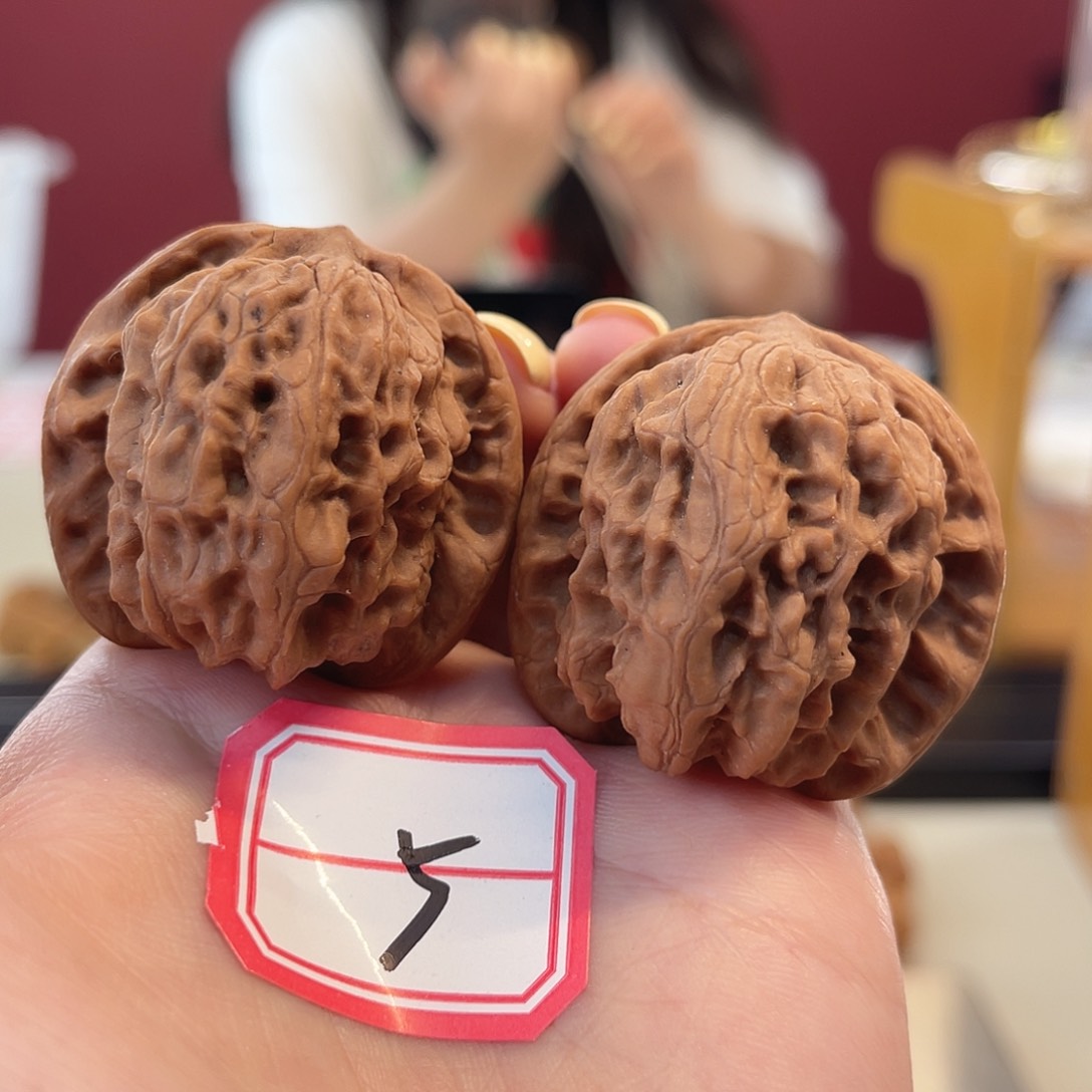 文玩核桃把件39野狼
