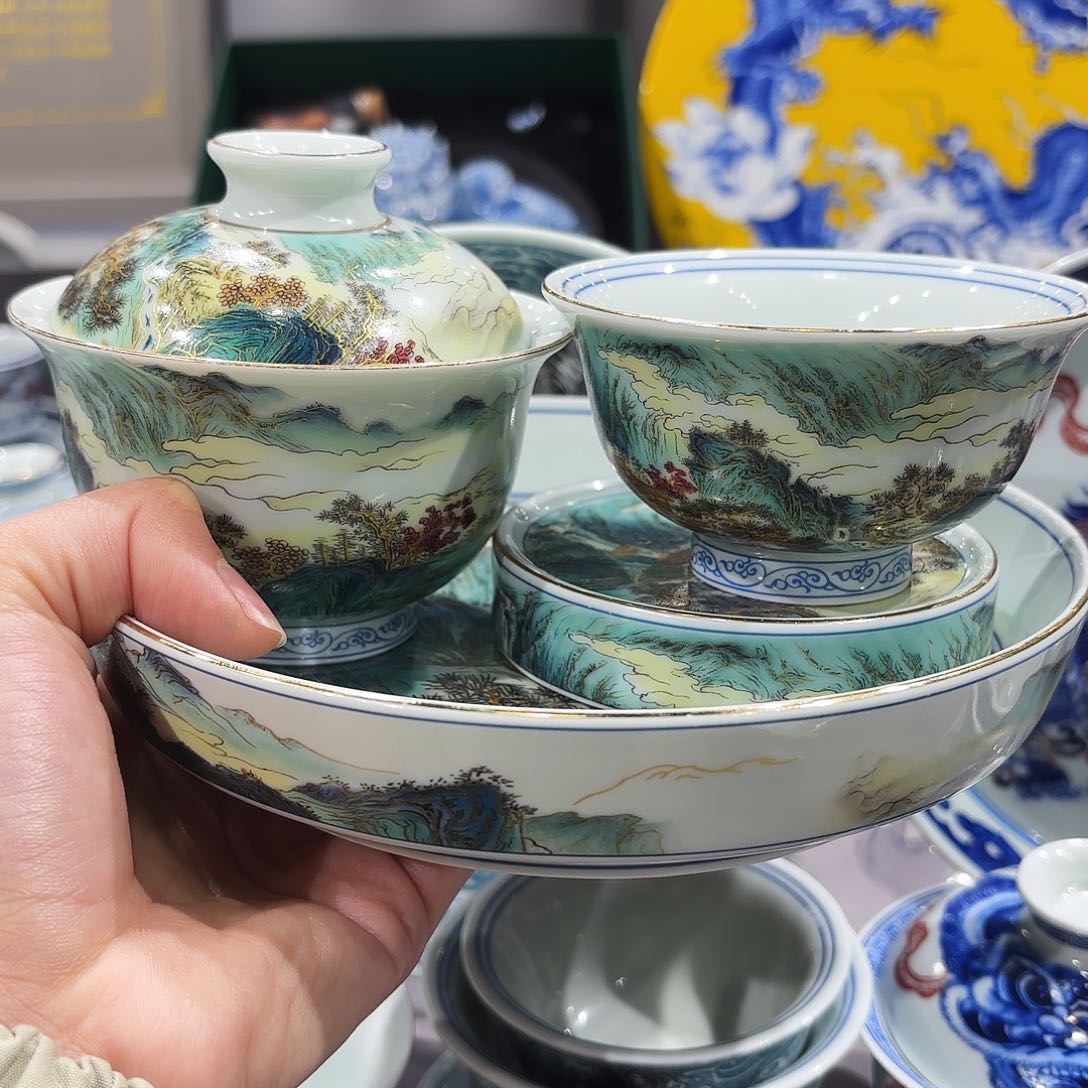 瓷片景德镇瓷器艺术