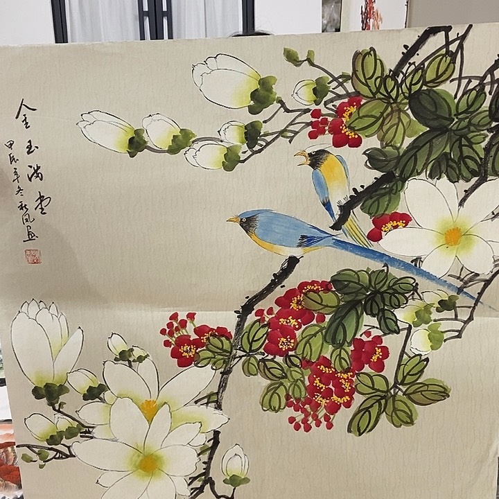 三个张画廊直播间！