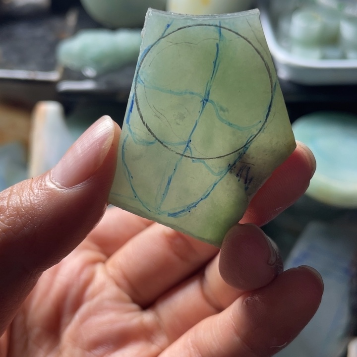 定制翡翠未镶嵌福利包工