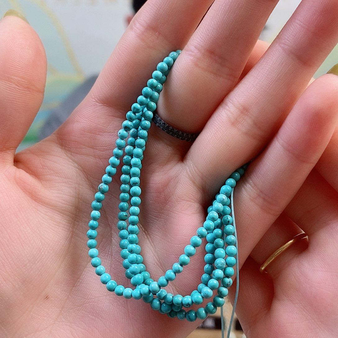 绿松石未镶嵌配饰