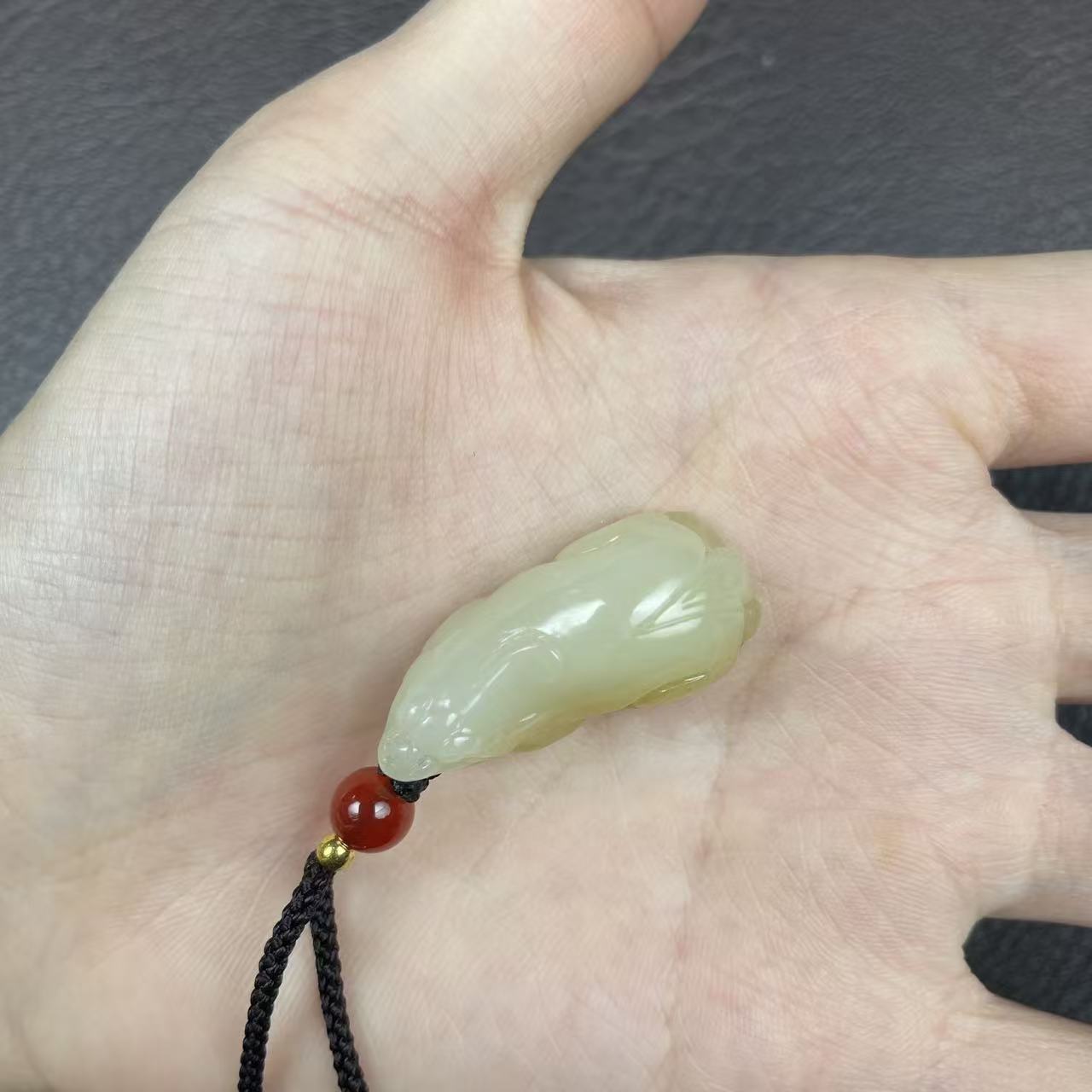 A0808和田玉貔貅202510