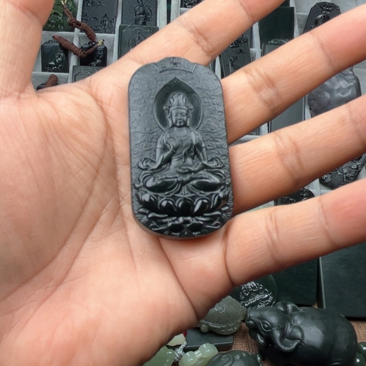 和田玉吊坠(不含链)未镶嵌