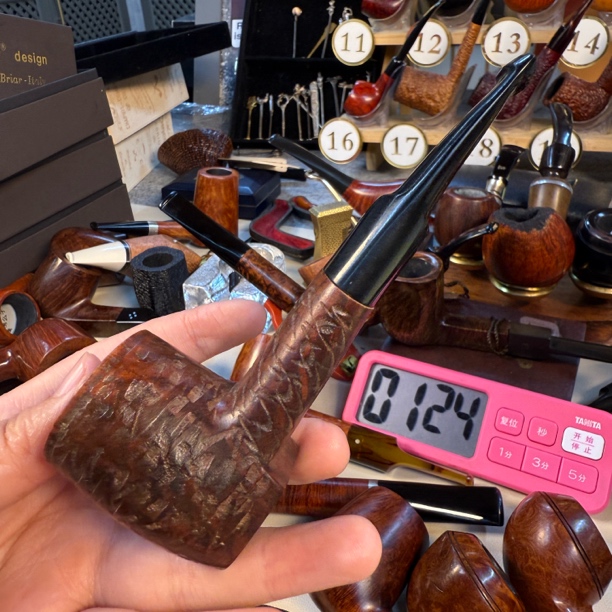 老烟斗法国布鲁耶尔格让提石楠木