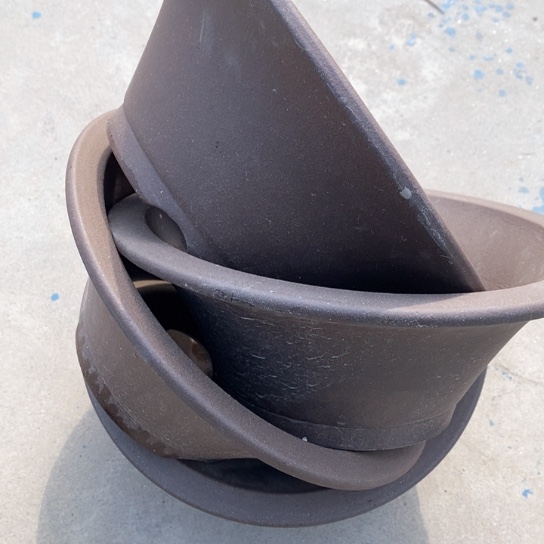 紫砂花盆60-4。27-10.5