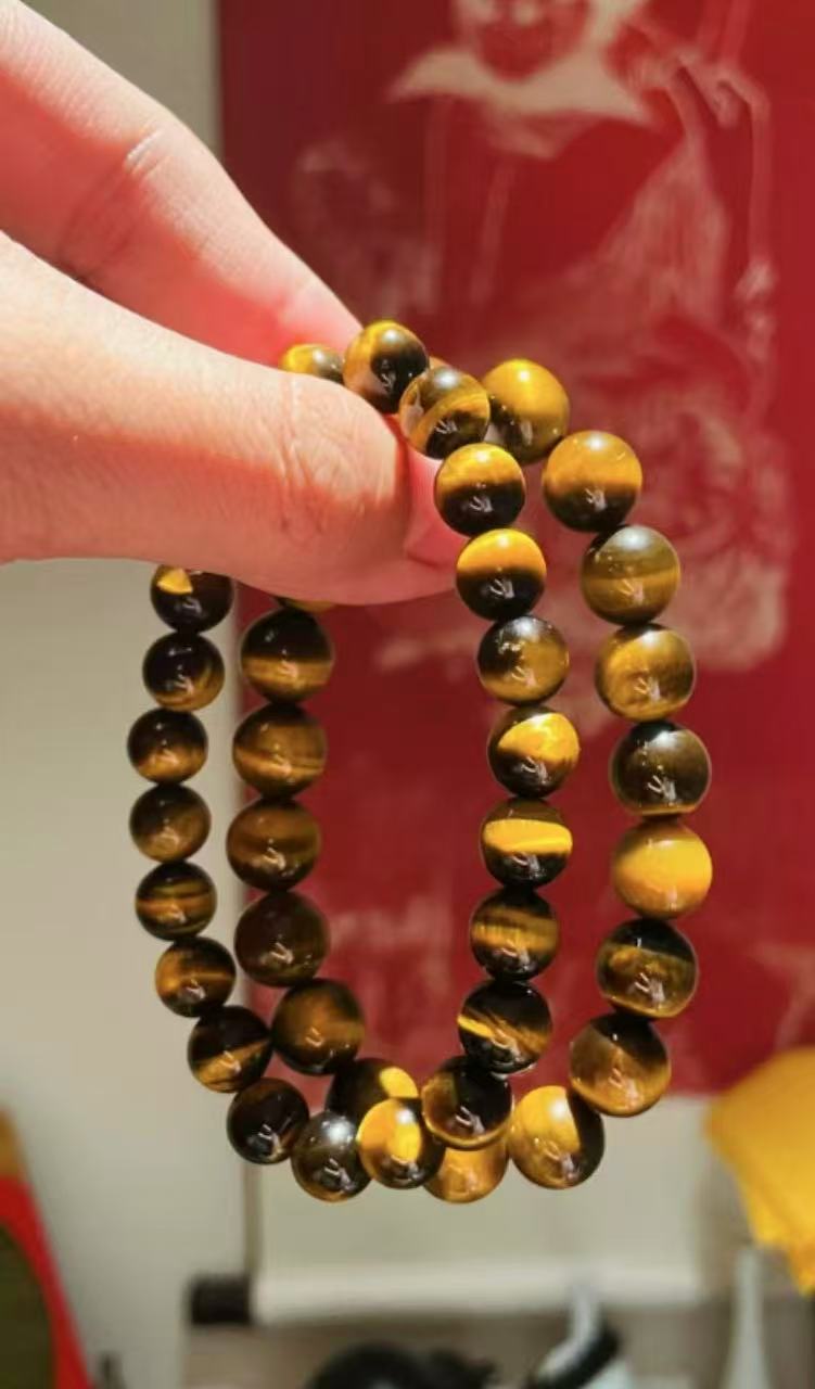 【来财】黄虎眼手串
