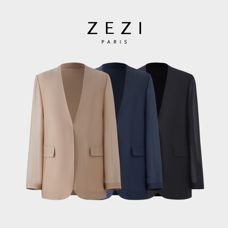 ZEZI女装清仓福利西装外套Z12C407J
