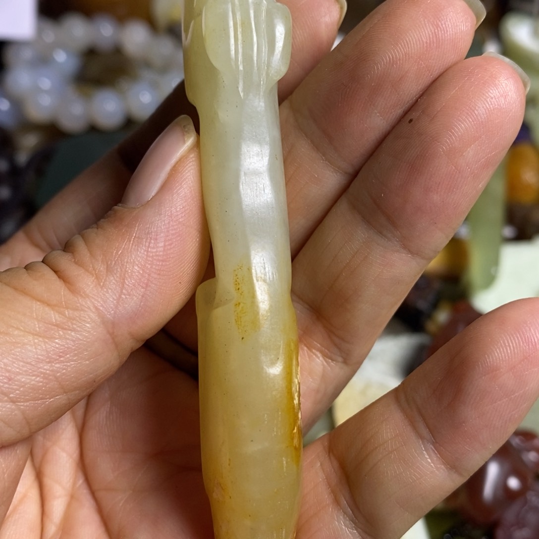 和田玉（糖玉）未镶嵌颈饰