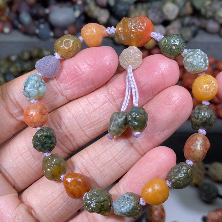 未镶嵌玛瑙/玉髓珠宝奇石