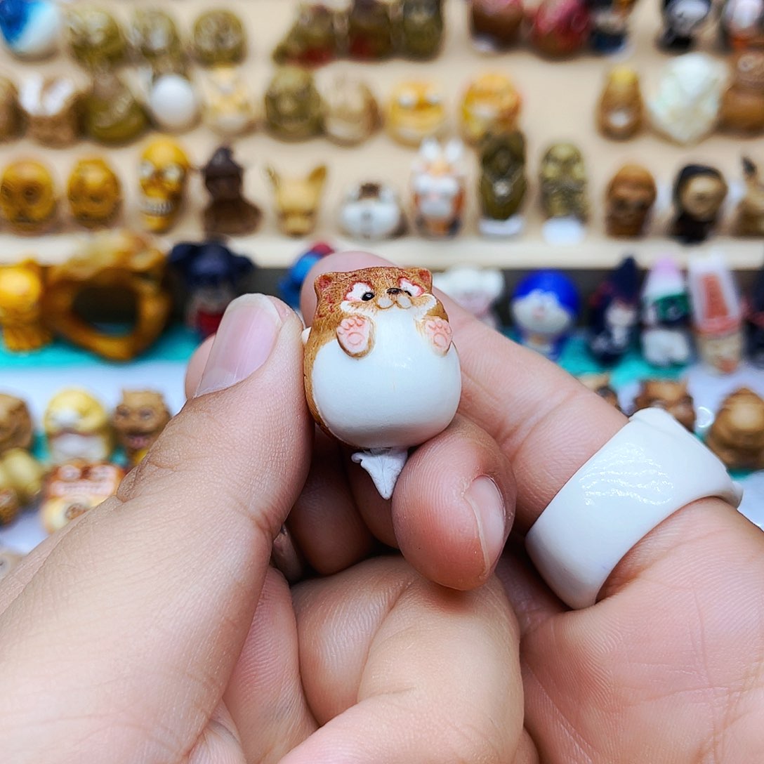 鹿骨摆件零零落落啦啦啦