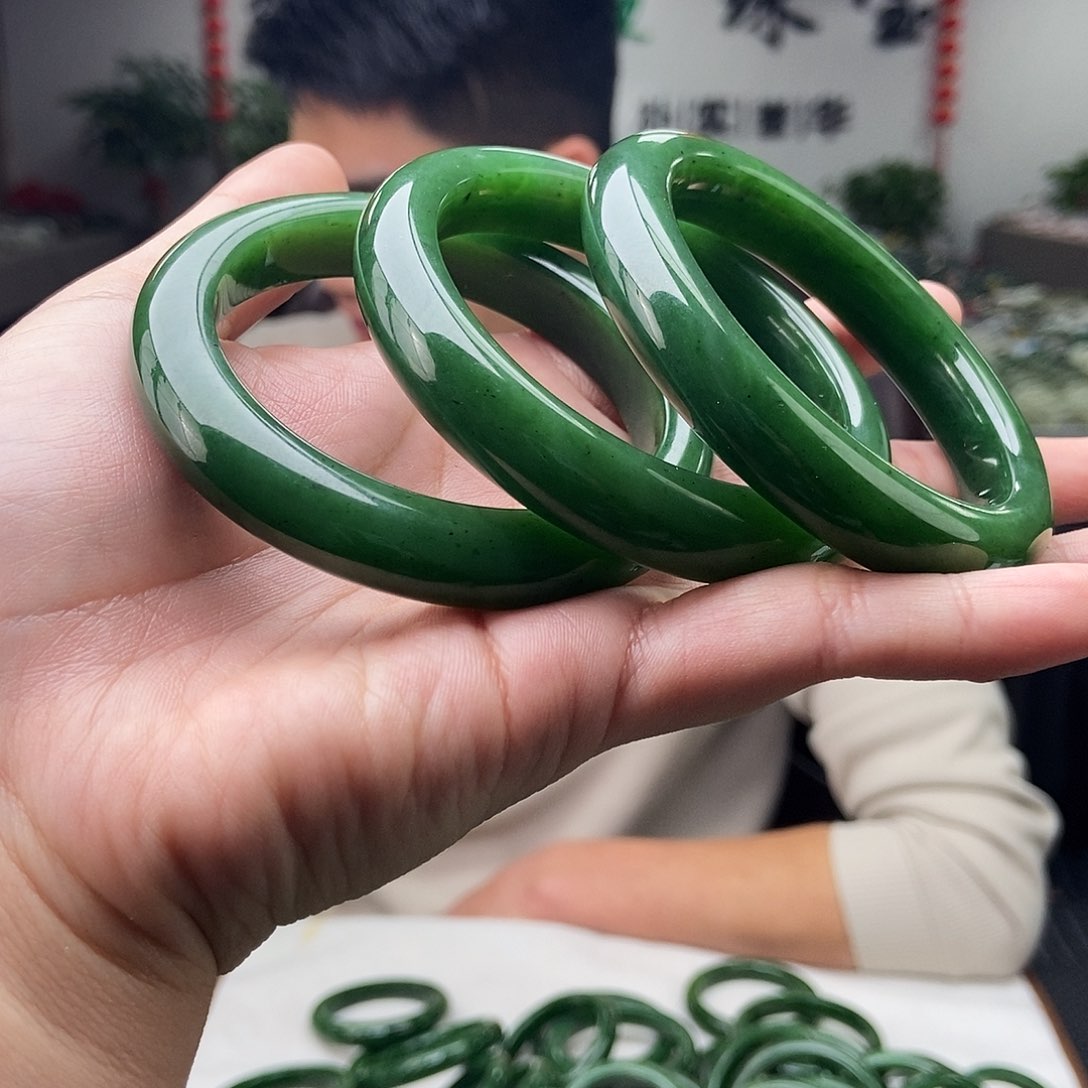 和田玉56-64颜色多样性发拍一发一未镶嵌