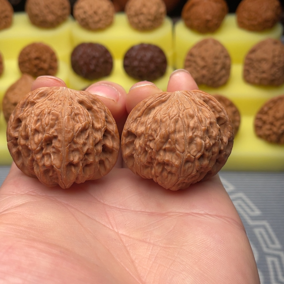 把件文玩核桃39+全品磨盘编号114