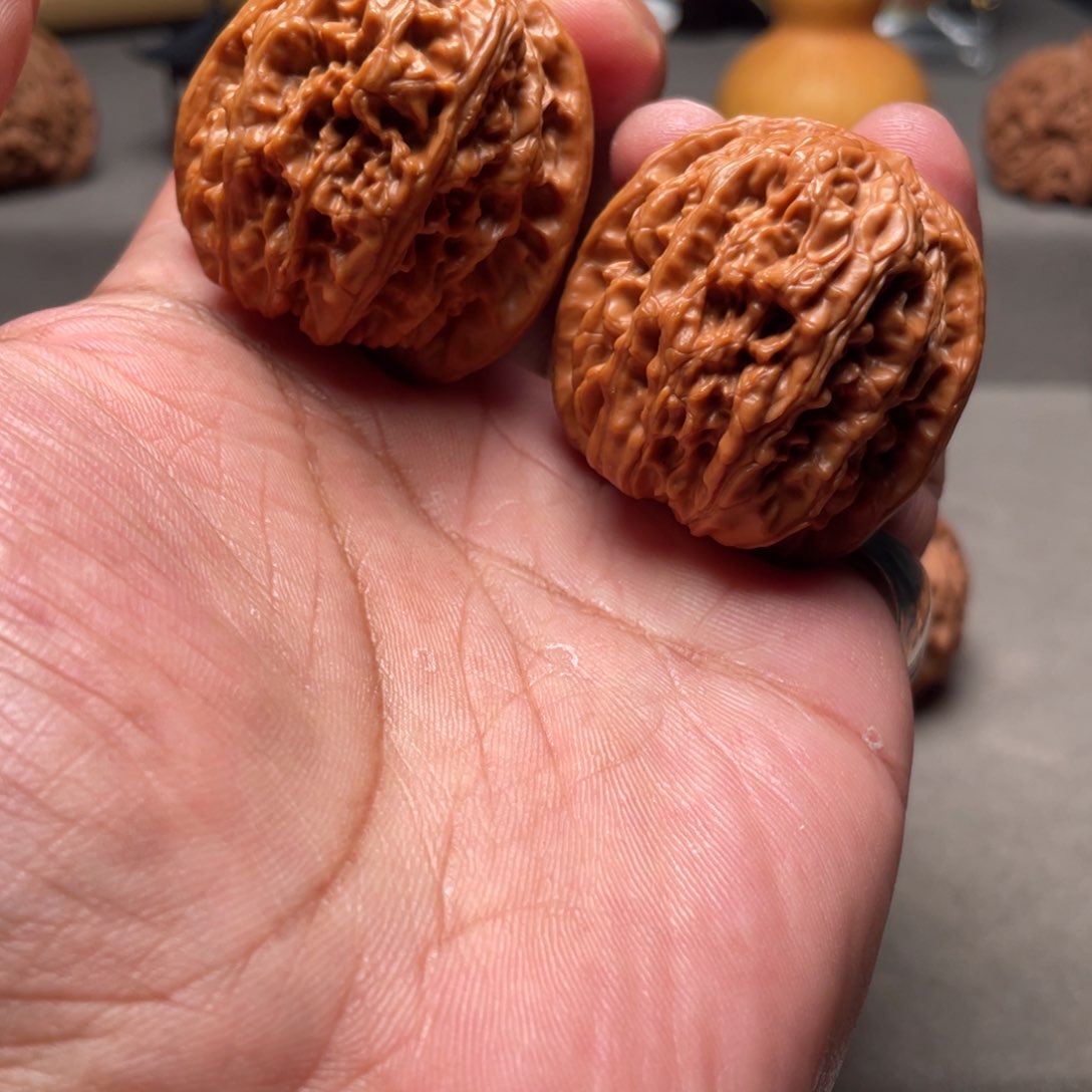 文玩核桃把件玩*将军膀