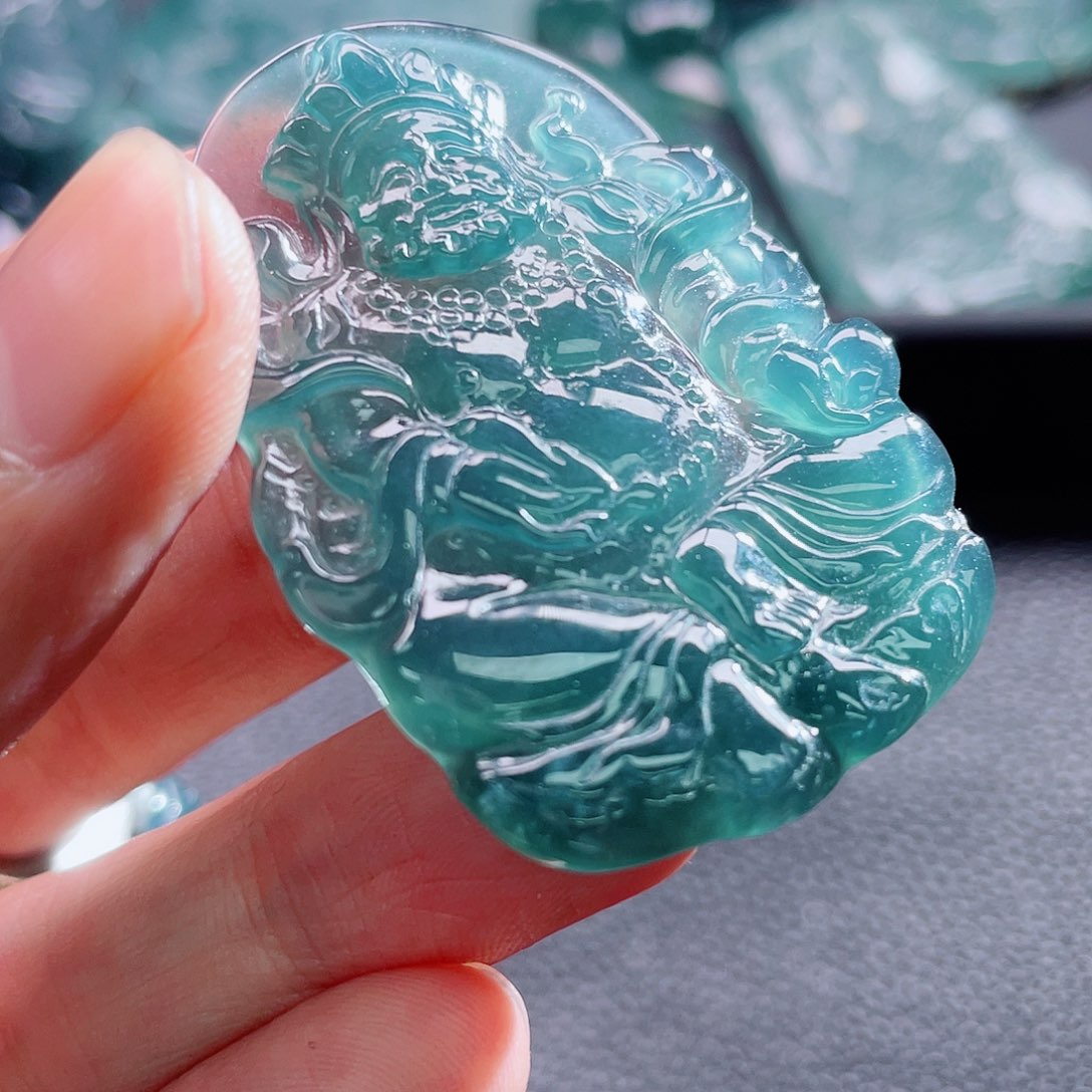 翡翠颈饰未镶嵌86498628966