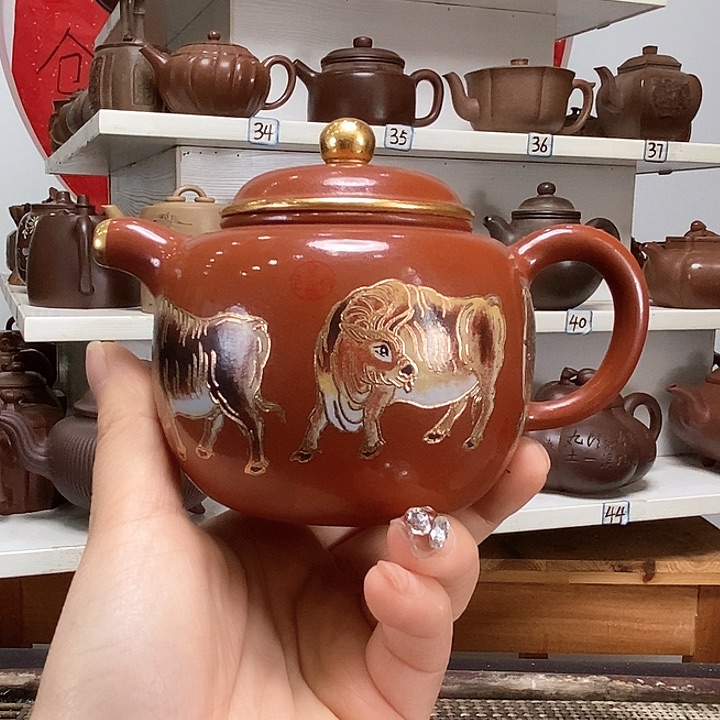 紫砂茶壶全手工制作