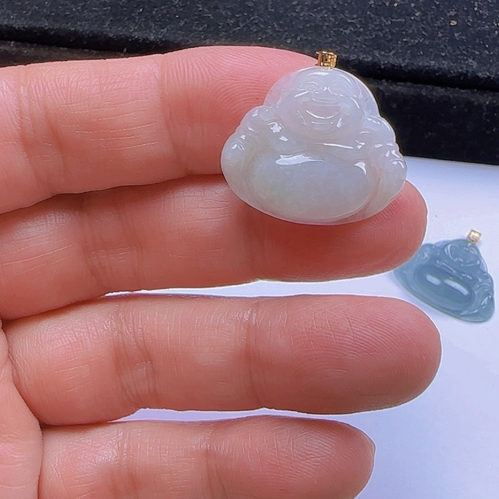 翡翠颈饰18K金镶嵌11111111111111