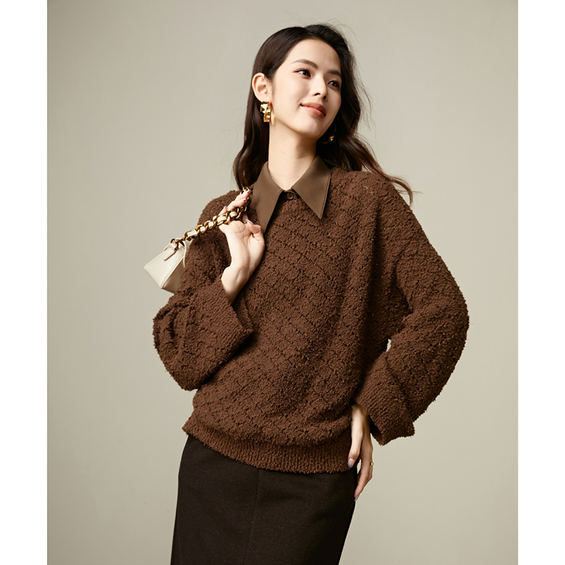 【粉丝专享】冬毛衣软糯针织衫女24091410